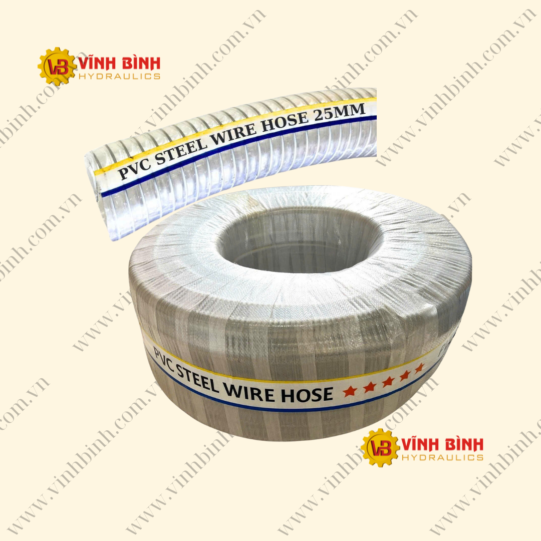 Ống Nhựa Kẽm PVC Lõi Thép Xoắn - 5 Ngôi Sao