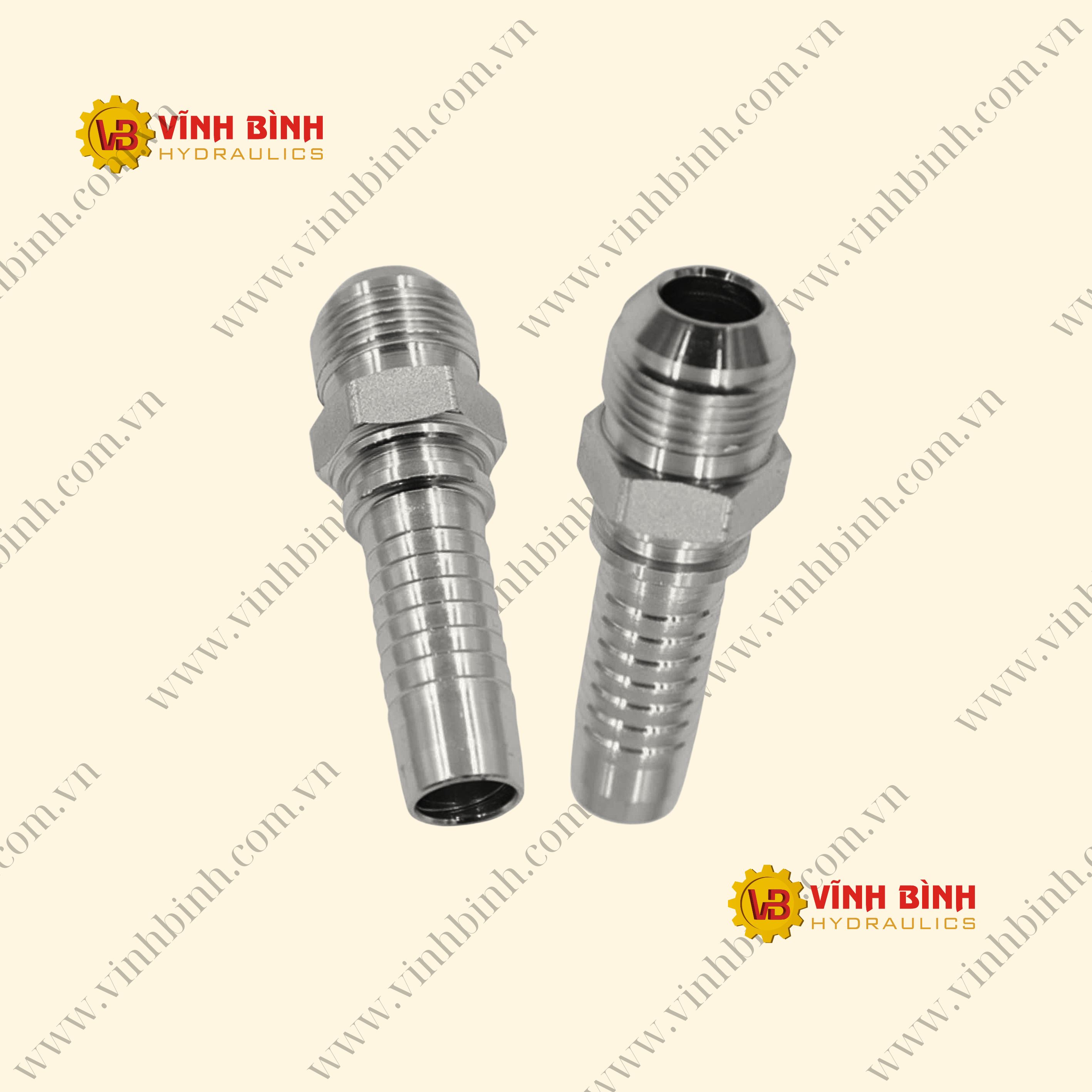 Đầu Thủy Lực - ren ngoài lồi - Hệ Mỹ