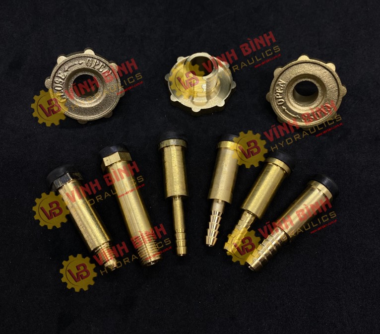 Đầu ép ống bông gas bằng thau